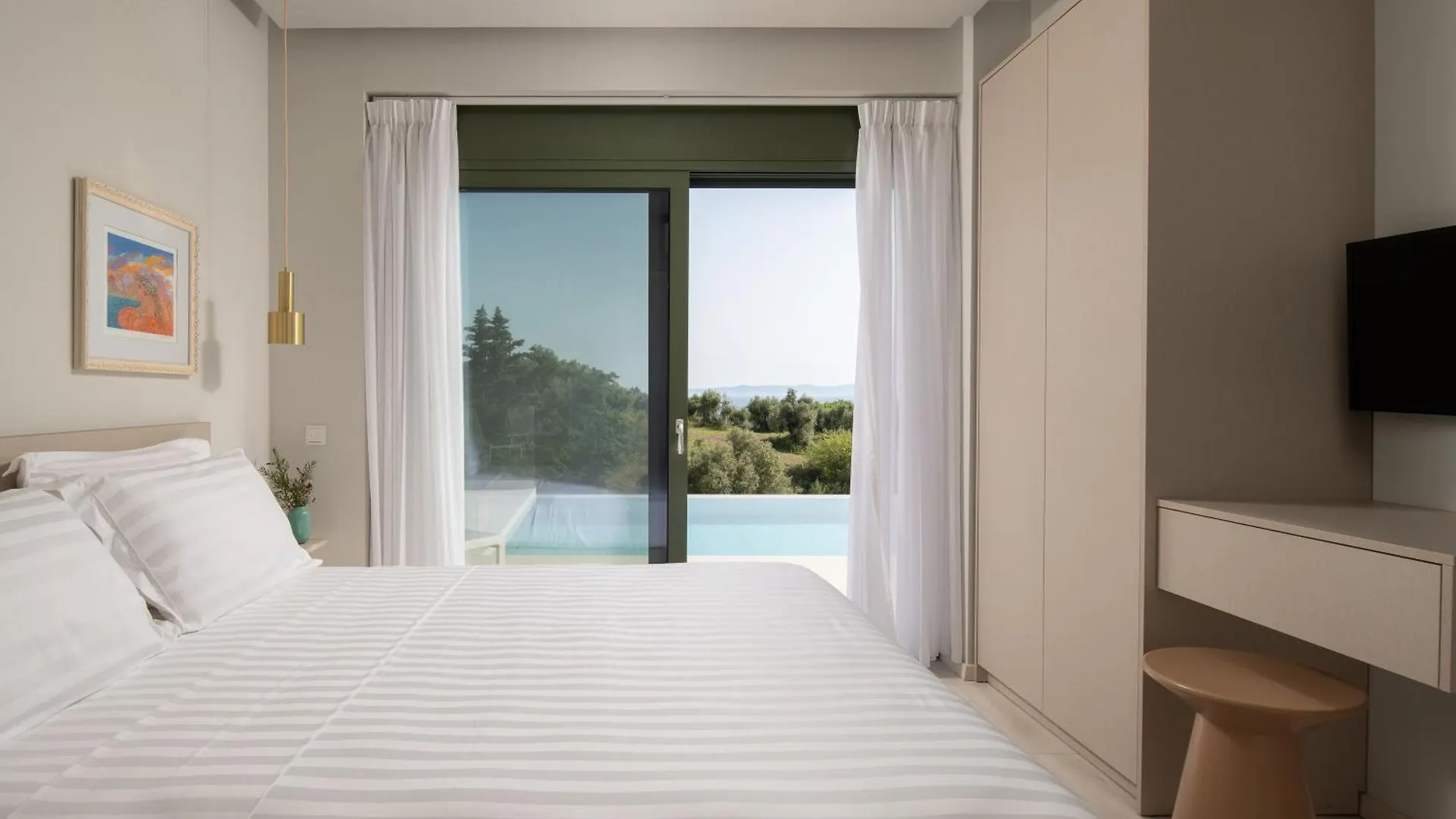 Olive Grove Suites - Villas With Private Pool And Garden Никити