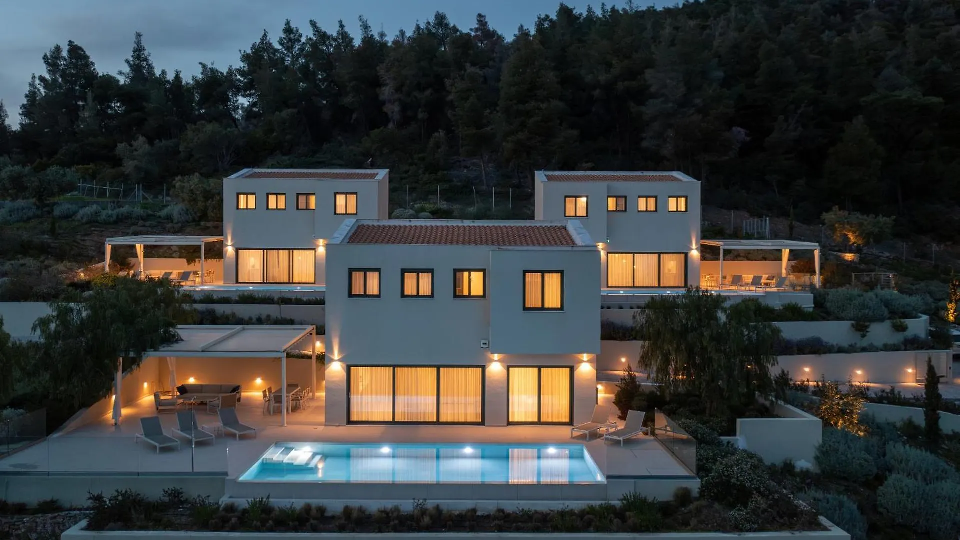 Olive Grove Suites - Villas With Private Pool And Garden Никити