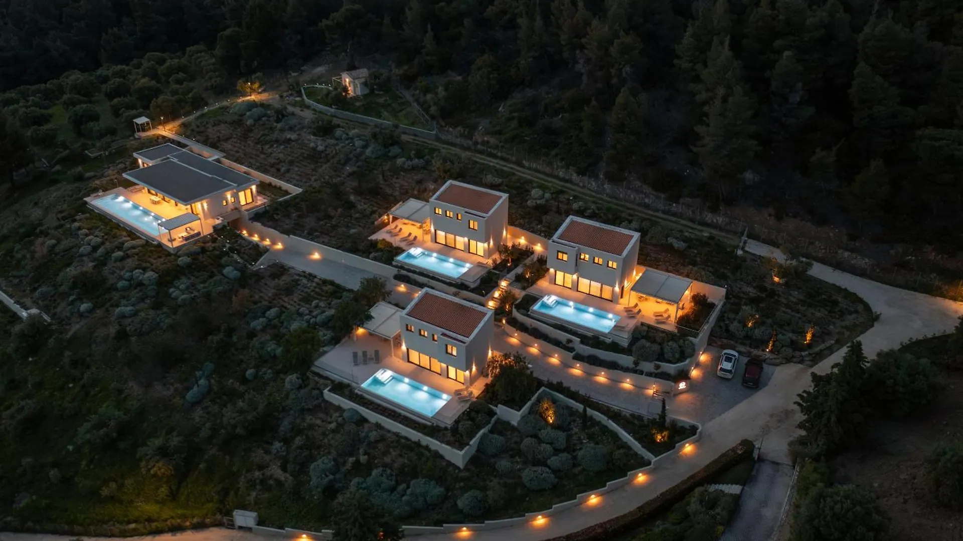 Olive Grove Suites - Villas With Private Pool And Garden Никити