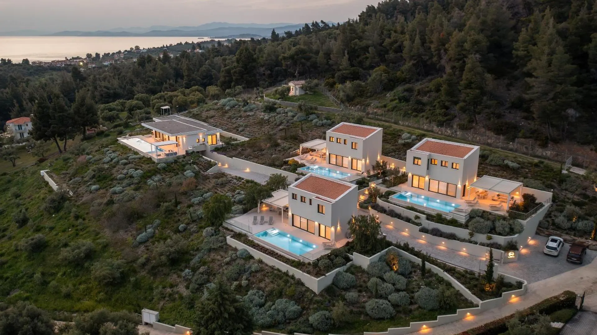 Olive Grove Suites - Villas With Private Pool And Garden Νικήτη