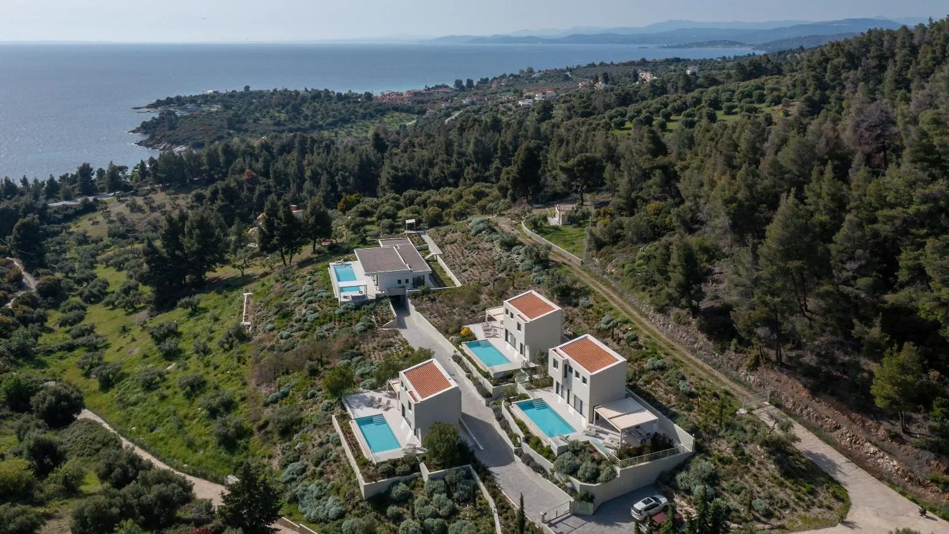 Olive Grove Suites - Villas With Private Pool And Garden Νικήτη